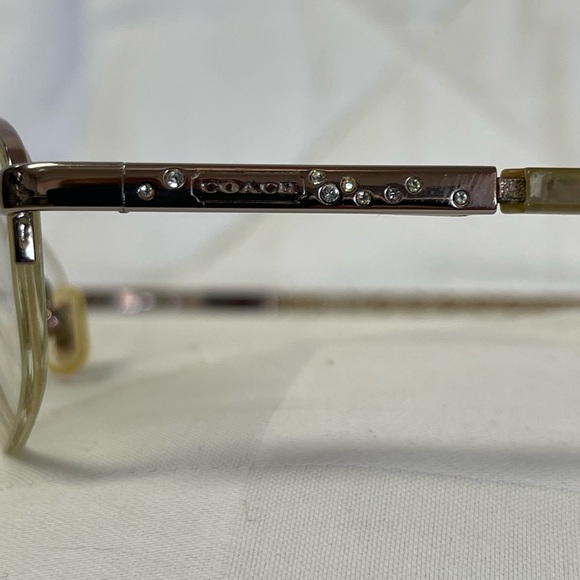 Coach womens eyeglass frame and hard clamshell case - Picture 8 of 11